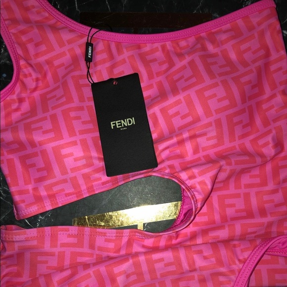 Fendi Other - Fendi Pink Bathing Suit Swimwear
